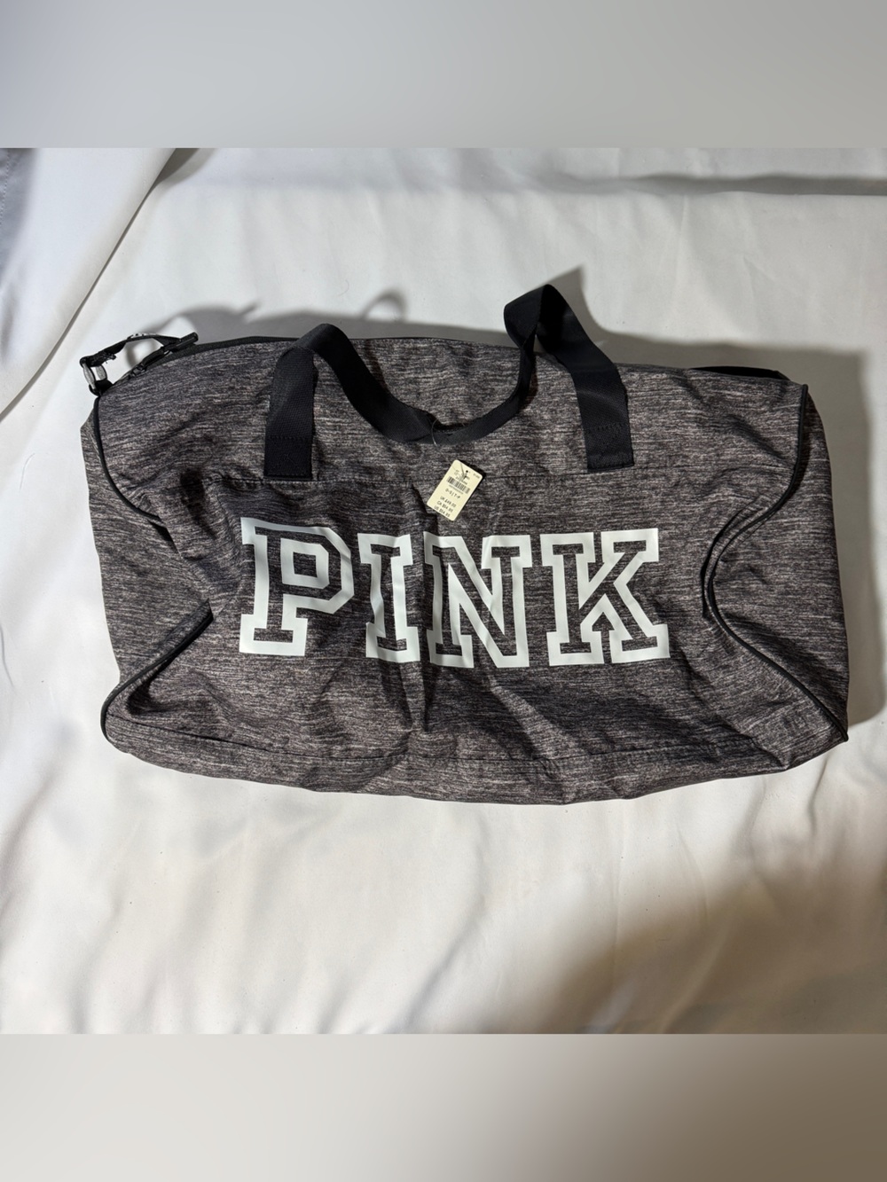 Victoria’s Secret Grey Duffel Bag